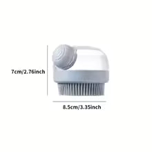 Dog Bath Brush with Soap Dispenser